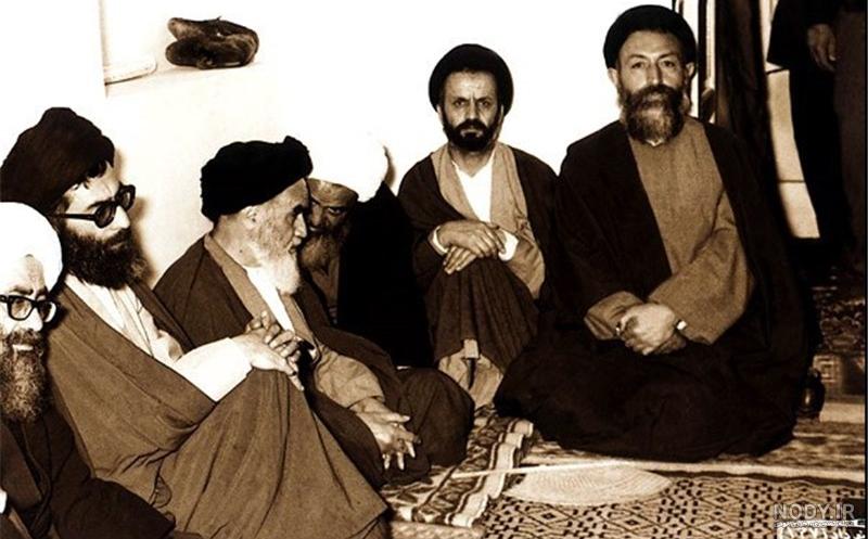 تصاویر جدید از ۴ پسر آیت الله خامنه ای در یک مراسم ختم