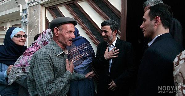 عکس خانه احمدی نژاد در نارمک