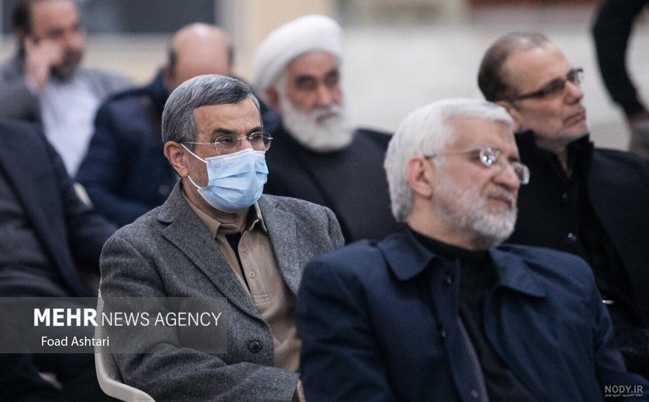 محمود احمدی‌نژاد در کنار نوه دختری/ عکس
