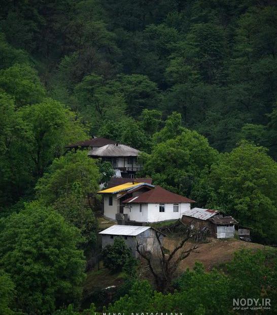 20 عکس طراحی نمای خانه ویلایی ساده روستایی - بانیان نما مبنا