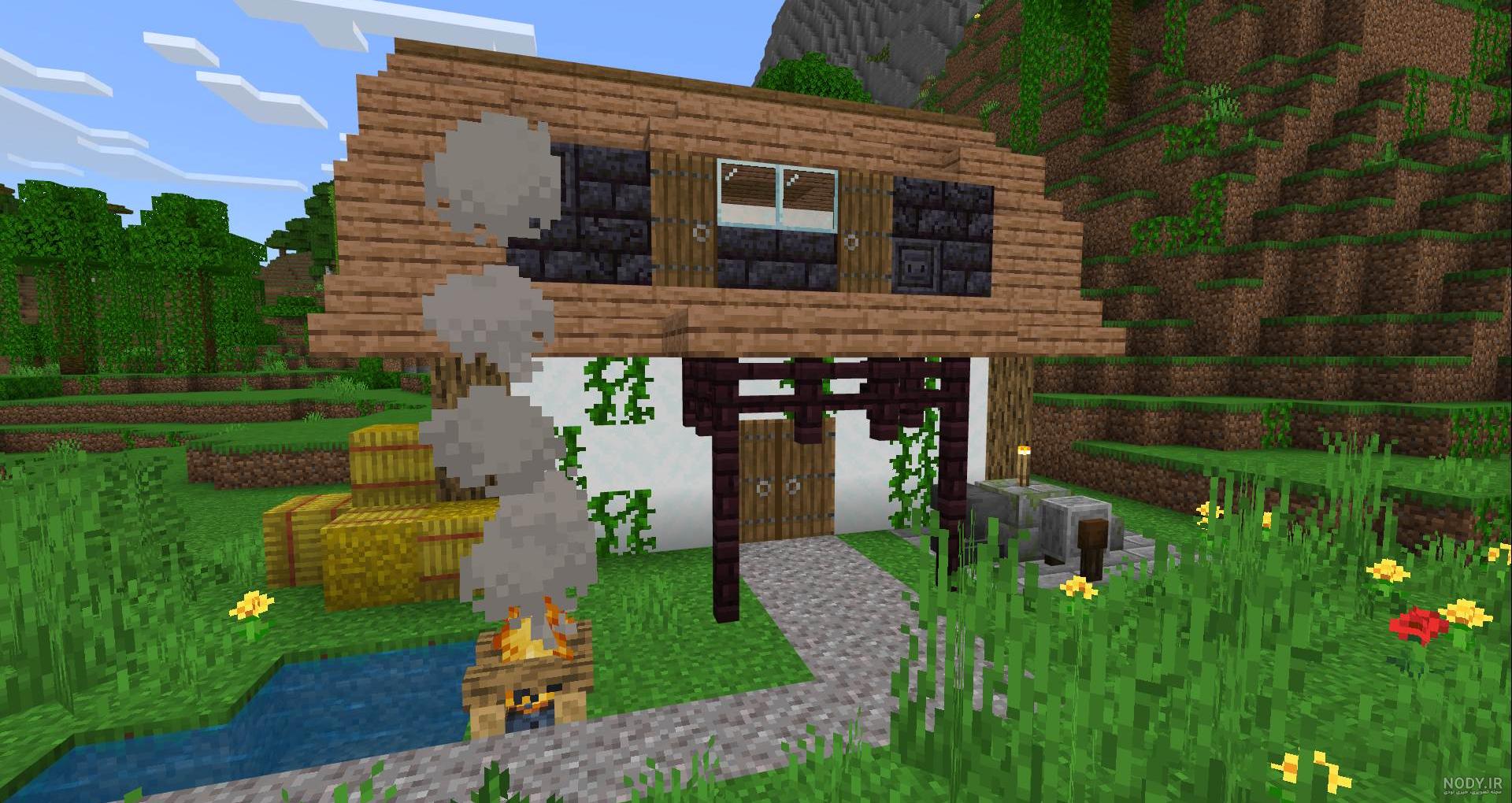 ساخت خانه ویلایی چوبی ماینکرافت | minecraft ساخت خانه ویلایی چوبی ماینکرافت | minecraft