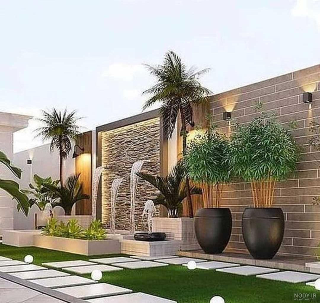 عکس ایده برای حیاط خانه ویلایی - عکس نودی
