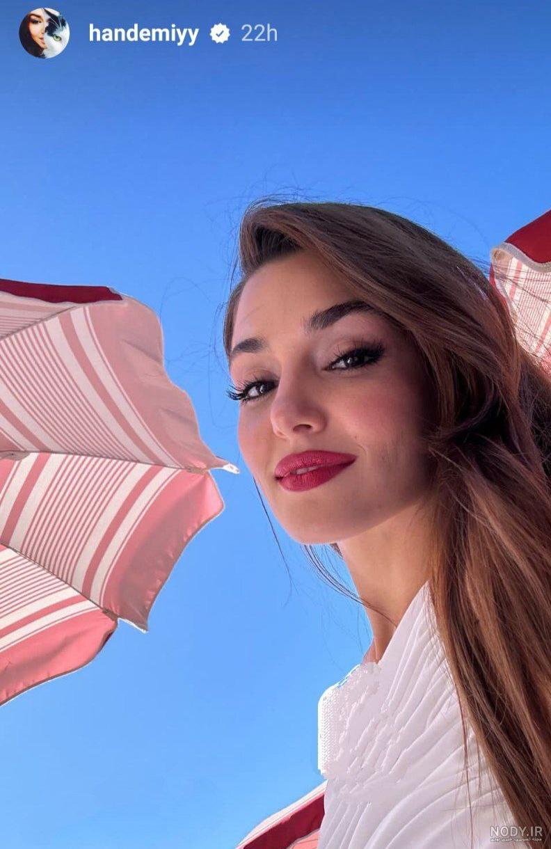 عکس زیبای هانده - عکس نودی
