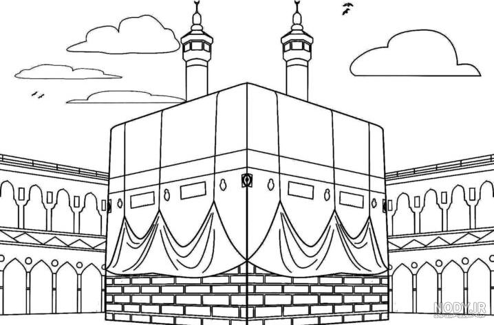 عکس نقاشی کتابخانه ساده عکس نقاشی کتابخانه ساده