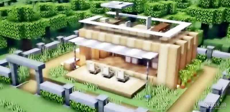عکس ویلا لاکچری در ماین کرافت - عکس نودی عکس ویلا لاکچری در ماین کرافت - عکس نودی