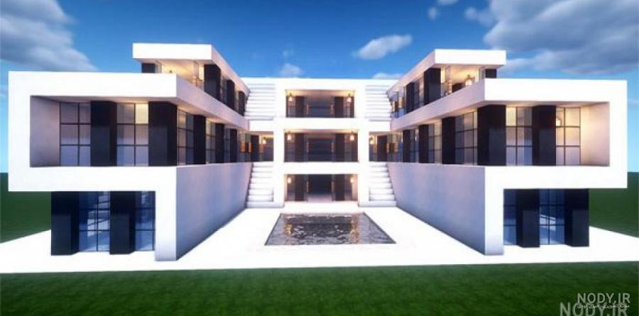 عکس ویلا لاکچری در ماین کرافت - عکس نودی عکس ویلا لاکچری در ماین کرافت - عکس نودی