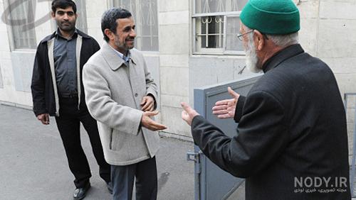 هواداران احمدی‌نژاد با حجاب‌های عجیب در میدان 72 نارمک+ تصاویر