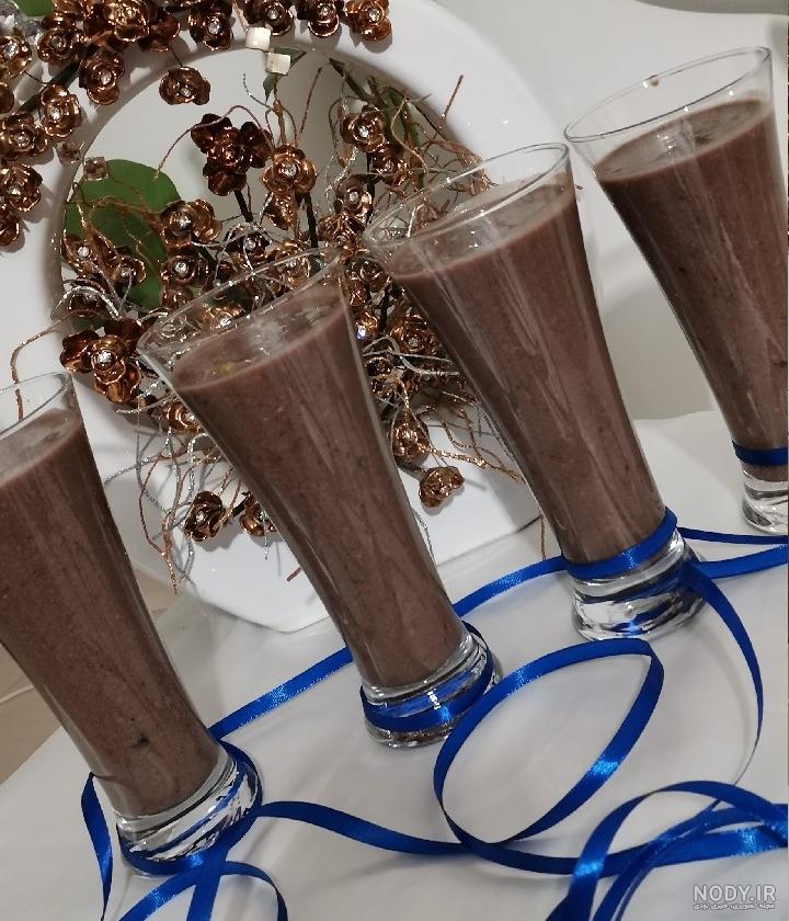 طرز تهیه میلک شیک شکلاتی خوشمزه مرحله به مرحله طرز تهیه میلک شیک شکلاتی خوشمزه مرحله به مرحله