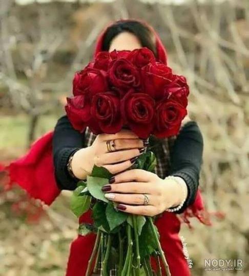 عکس دسته گل خواستگاری فیک با گل های طبیعی و مصنوعی