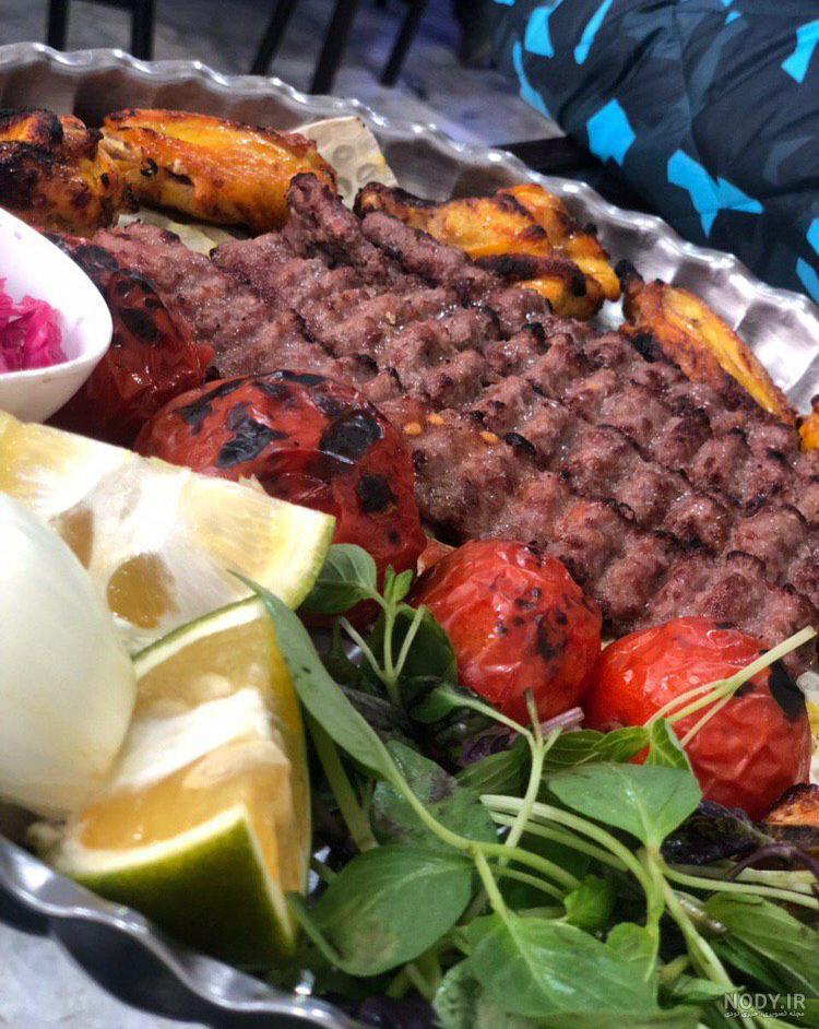 عکس چلو کباب کوبیده