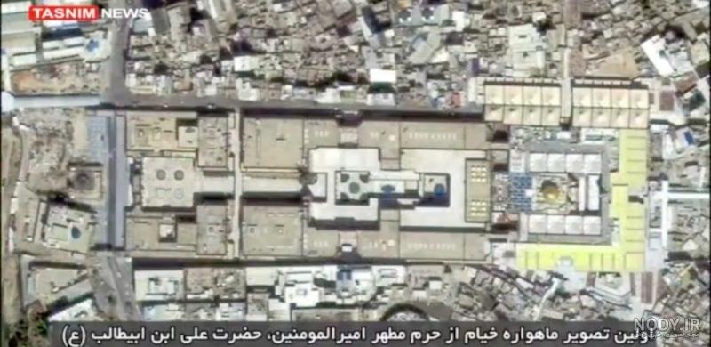 حرم علوی در شب ضربت‌ خوردن امیرالمؤمنین(ع) سیاهپوش شد+عکس