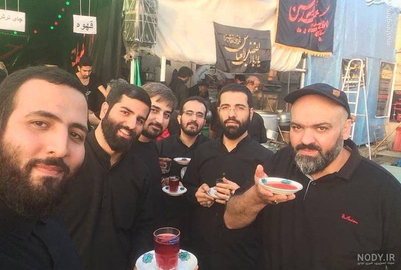 عکس مداح حسین سیب سرخی