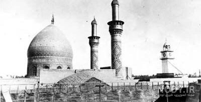 عکس هوایی از حرم امام حسین و حضرت ابوالفضل