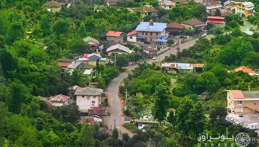 عکس هوایی از رشته کوه زاگرس