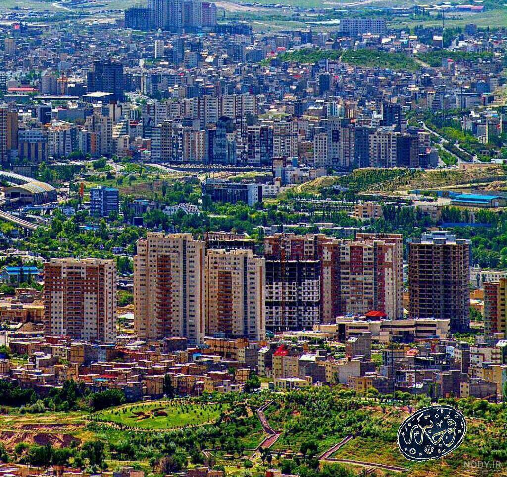 عکس هوایی تبریز 1335 - عکس نودی عکس هوایی تبریز 1335 - عکس نودی