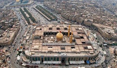 عکس هوایی حرم امام رضا(ع) - عکس نودی