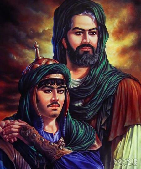 عکس واقعی حضرت علی و امام حسین عکس واقعی حضرت علی و امام حسین