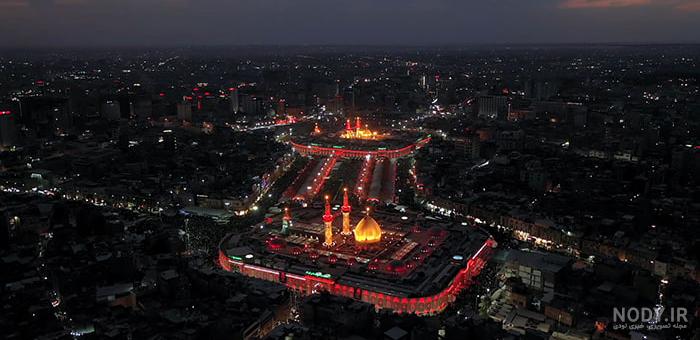 عکسهای حرم امام حسین و حضرت عباس - عکس نودی