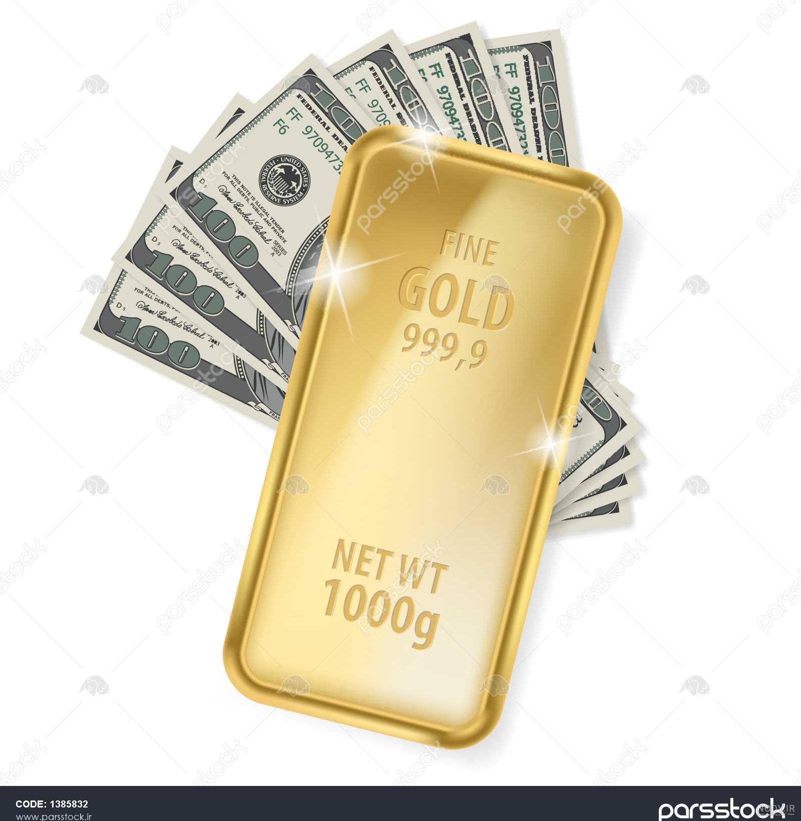 عکس دلار و سکه و طلا