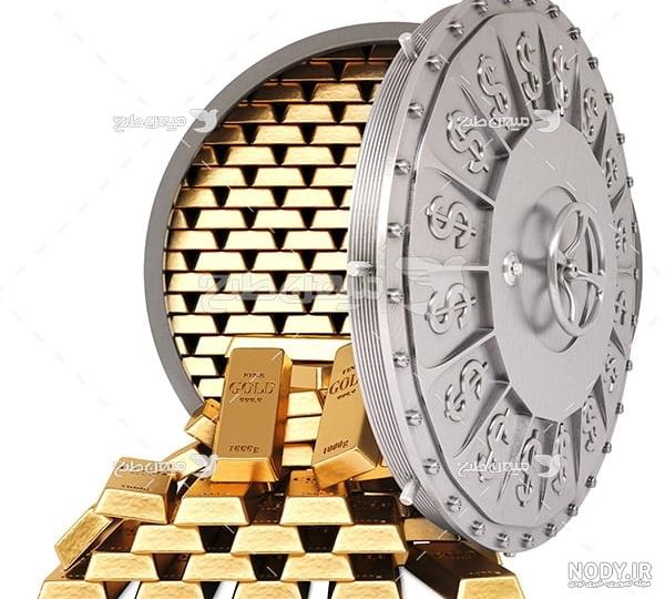 عکس خفن عکس شمش طلا و دلار برای تصویر زمینه