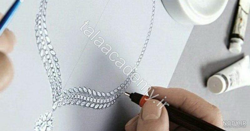 حلقه جواهر طرح مارکیز - گالری لوتوس انگشتر جواهر طرح مارکیز مزین به برلیان  سفید پاک