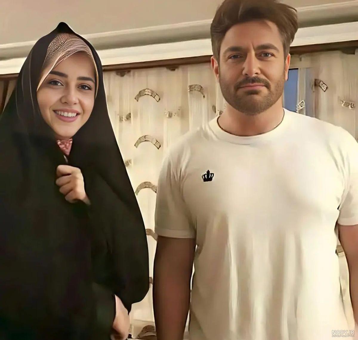 عاشقانه آیسان آقاخانی و رضا گلزار در طبیعت /عکس | روزنو