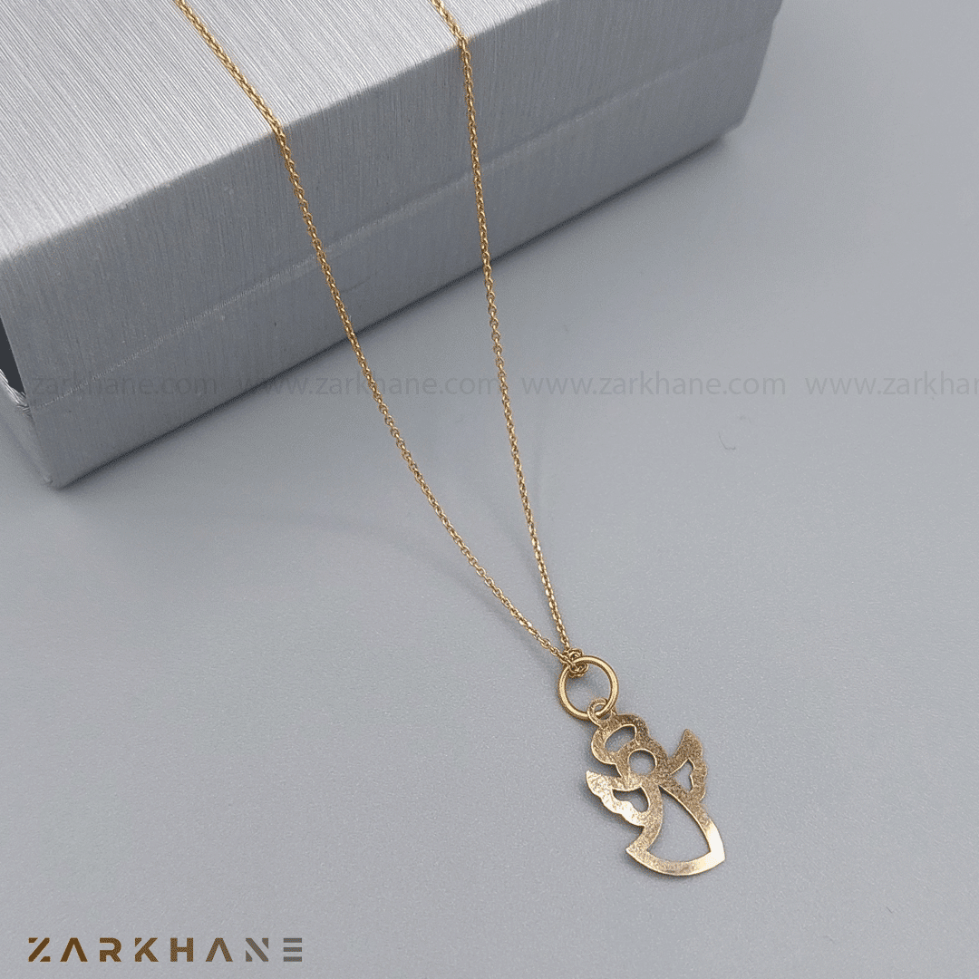 عکس گردنبند طلا فرشته