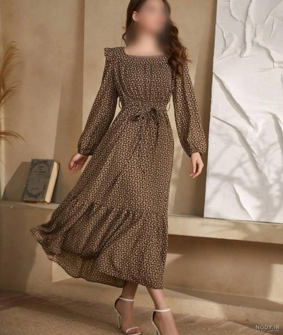 25 مدل پیراهن نخی گلدار بلند - بانی مگ 25 مدل پیراهن نخی گلدار بلند - بانی مگ