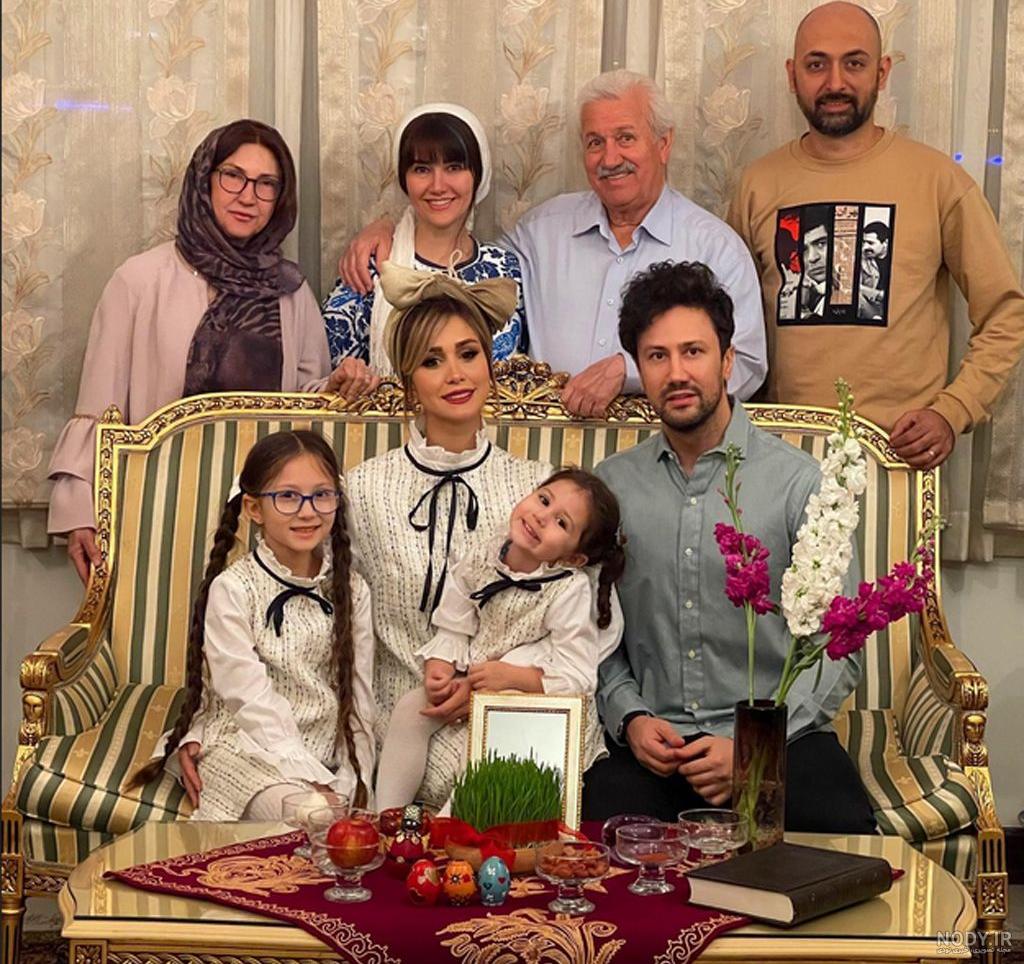 عکس همسر شاهرخ استخری قبل از عمل زیبایی