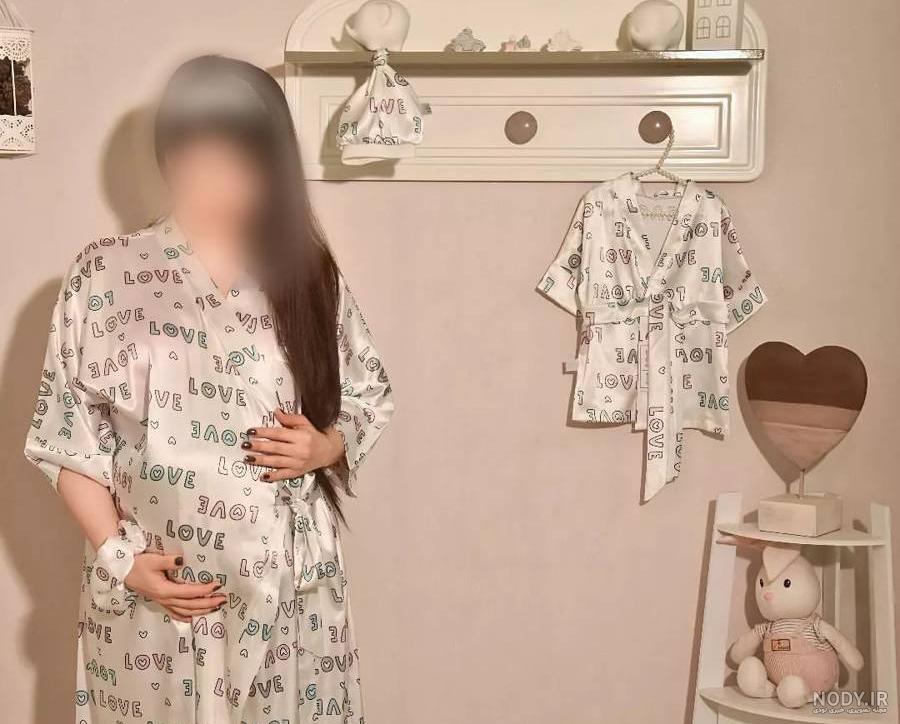 عکس لباس بارداری شیک مجلسی