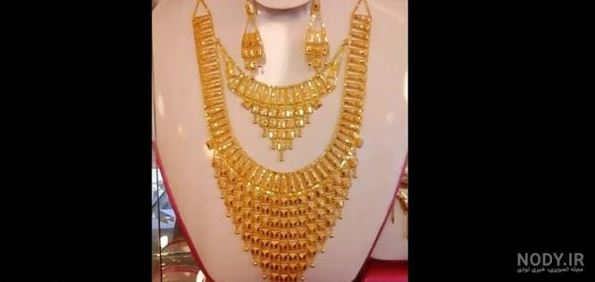 عکس گردنبند طلا خیلی بزرگ عکس گردنبند طلا خیلی بزرگ