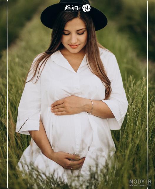 ژست عکس بارداری جدید و جالب برای انواع سلیقه ها