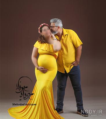 ژست عکس برای زن باردار ژست عکس برای زن باردار