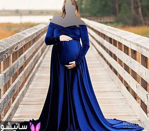 ۳۷ مدل لباس مجلسی بارداری ۲۰۲۴ - ۱۴۰۳ جدید و بینهایت شیک و زیبا