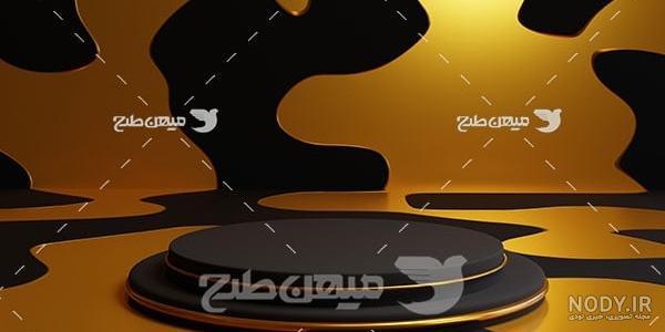 عکس حاشیه طلایی در پس زمینه سیاه عکس حاشیه طلایی در پس زمینه سیاه