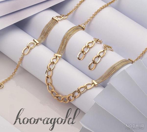 عکس گردنبند طلا دخترانه شیک