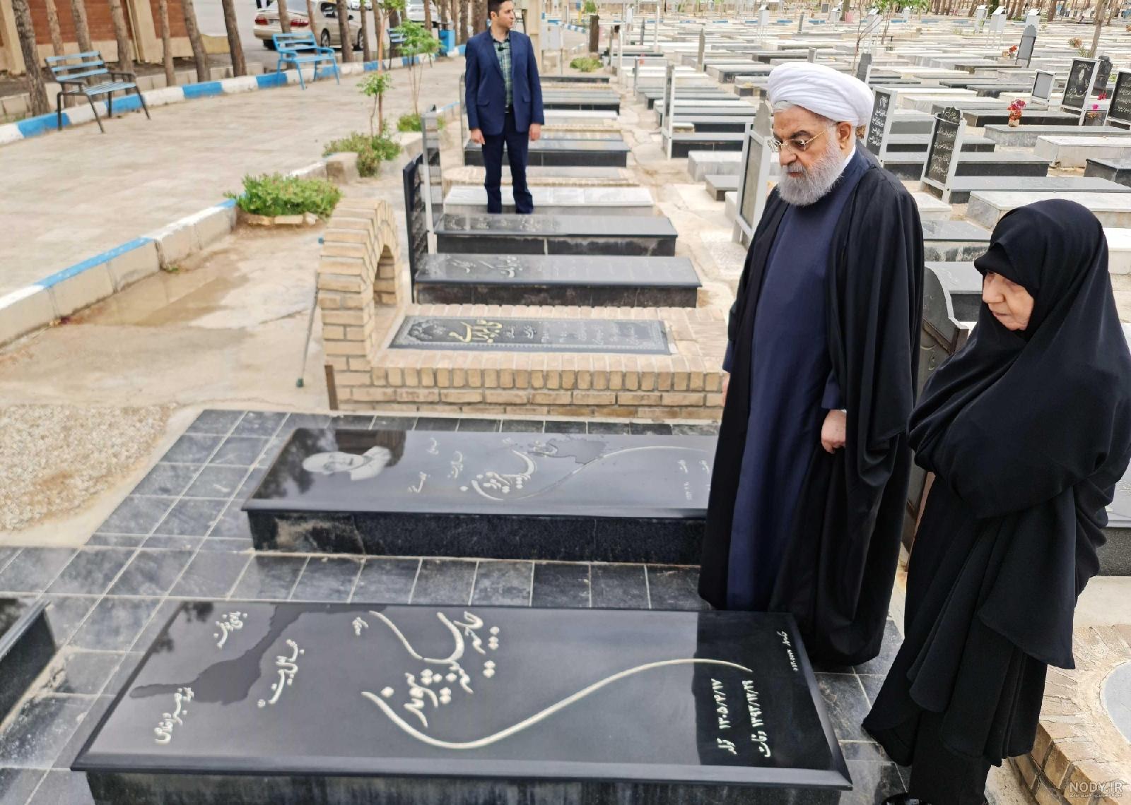 عکس حسن روحانی در جبهه عکس حسن روحانی در جبهه