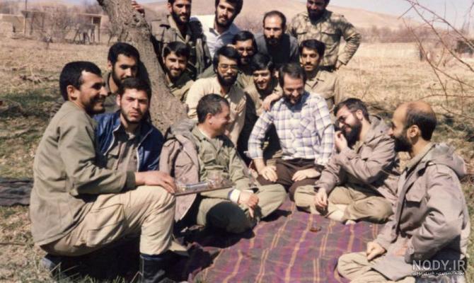 عکس های حسن روحانی در جبهه عکس های حسن روحانی در جبهه
