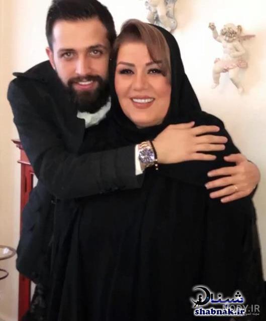 عکس محسن افشانی وهمسرش - عکس نودی