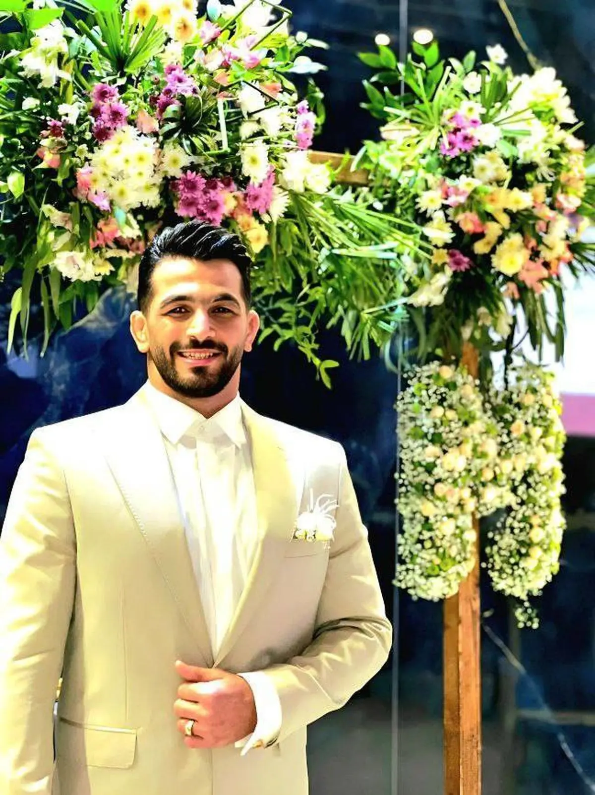 مراسم عقدکنون حسن یزدانی در کاخ رستوران تهران / عکس همسر حسن یزدانی مراسم عقدکنون حسن یزدانی در کاخ رستوران تهران / عکس همسر حسن یزدانی