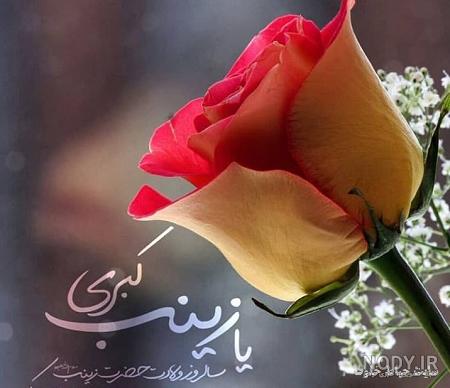 عکس پروفایل تولد زینب 1402 ❤️❤️ اس ام اس ولادت حضرت زینب