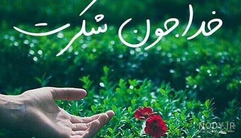 عکس نوشته شکرگزاری روزانه از خدا جدید برای پروفایل و استوری عکس نوشته شکرگزاری روزانه از خدا جدید برای پروفایل و استوری