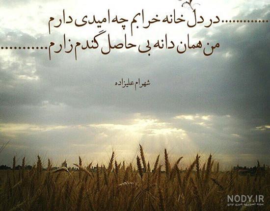 عکس پروفایل شعر سعدی