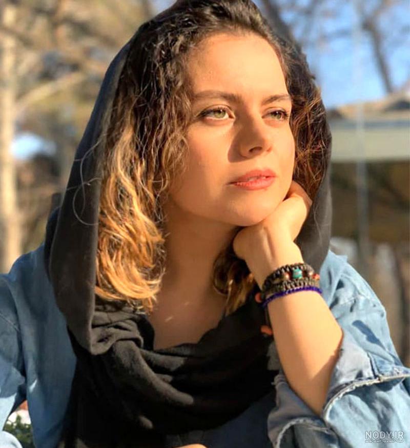 تیپ پاییزی غزال نظر در لاهیجان + عکس