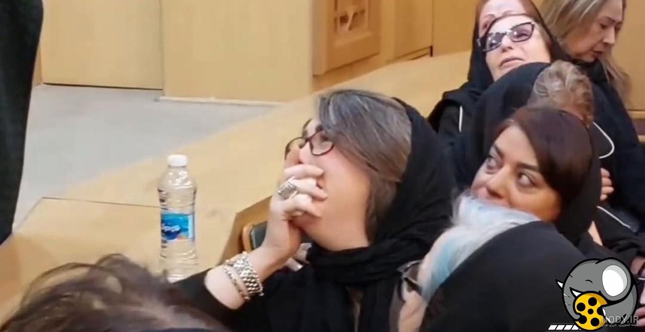عکس/ رضا داوود نژاد و همسرش غزل بدیعی در مراسم ختم عسل بدیعی