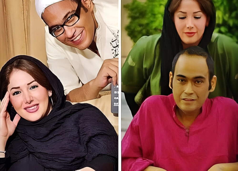 لحظه عاشقانه از رضا داوود نژاد و همسرش غزل بدیعی در بیمارستان پیش از فوت +