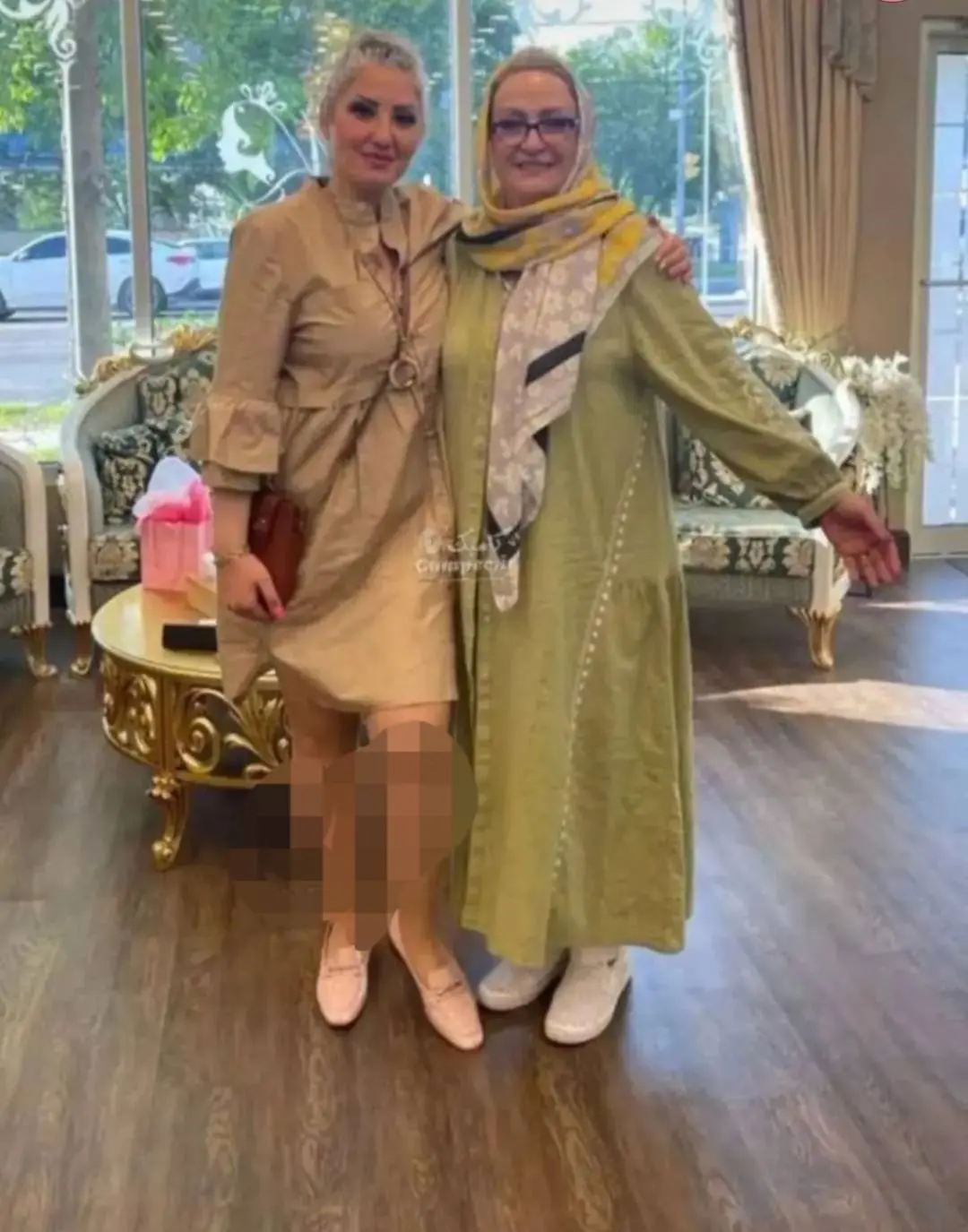 عکس صمیمی مریم امیرجلالی با بازیگر مشهور قبلِ انقلاب
