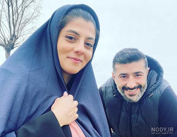 عکس نوشته حامد و مائده - عکس نودی