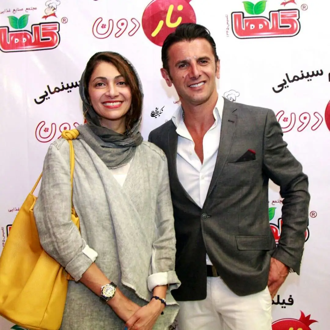 عکسی زیبا از امین حیایی و پسرش دارا
