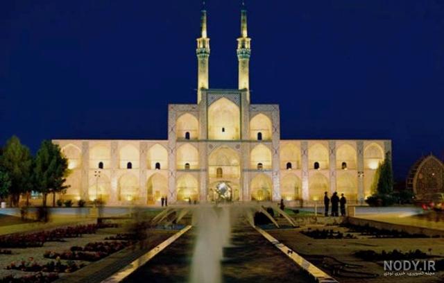 مسجد امیر چخماق یزد - دیدنی های شهر یزد - سفر در ایران